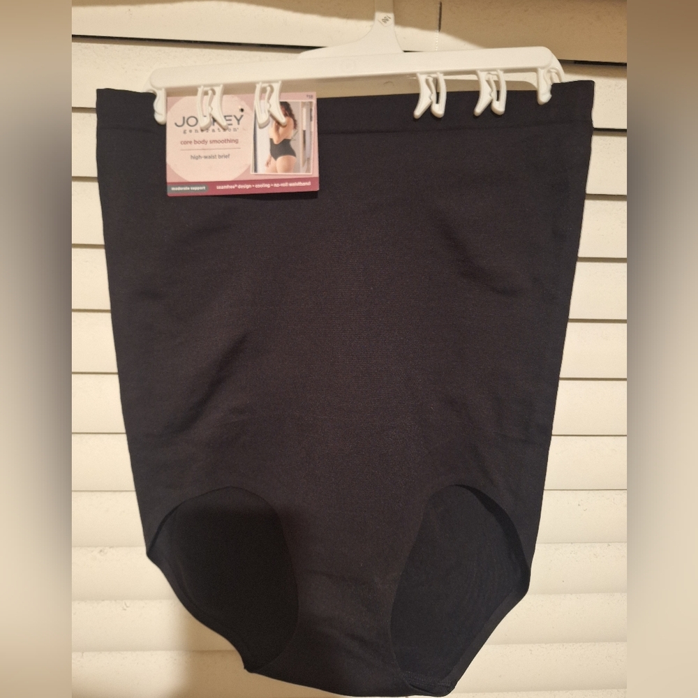 Jockey Black High-Rise Brief ‎ Shapewear Moderate XXL